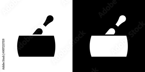 Parmesan icon Vector in flat style. Collection silhouettes
