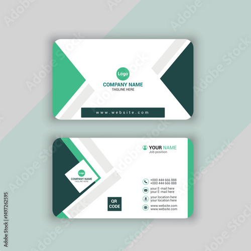 Visiting card for business and personal use