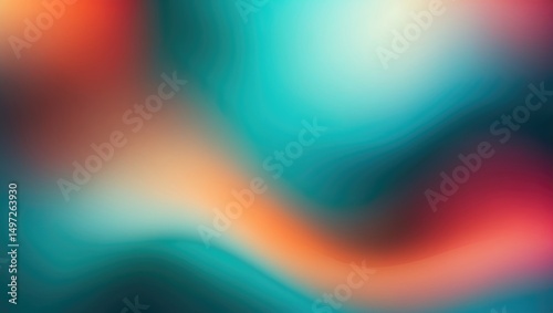 Vibrant color abstract gradient background