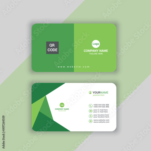 Creative and modern business card template