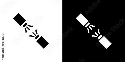 Broken Wire Icon icon Vector in flat style. Collection silhouettes