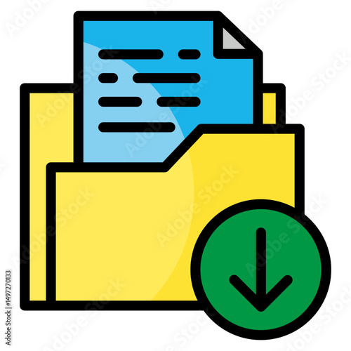 Download Folder  Icon Element For Design