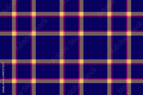 Classic plaid pattern. Use for fashion, textiles, backdrops, or design elements. Seamless and versatile texture. Rich navy with warm accent colors.