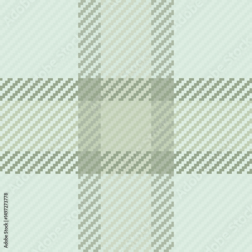 Subtle sage green plaid pattern.  Perfect for textile designs, website backgrounds, or packaging.  This calming, textured image evokes feelings of serenity and sophistication.