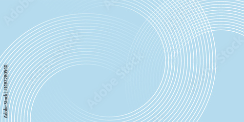 Abstract minimalist banner background, pastel colorful, blue and white gradations. vector illustration