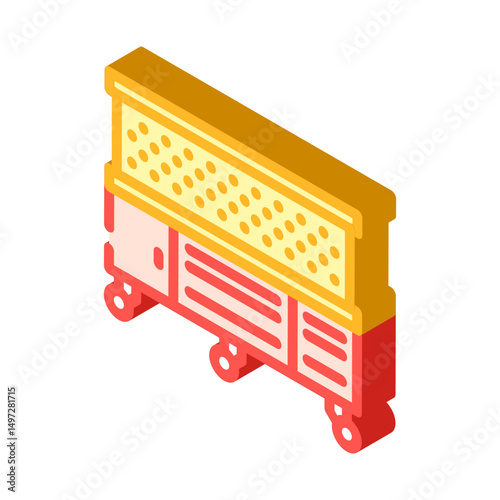 workbench tools isometric icon vector illustration