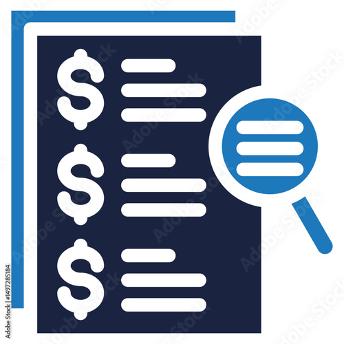 credit analysis icon