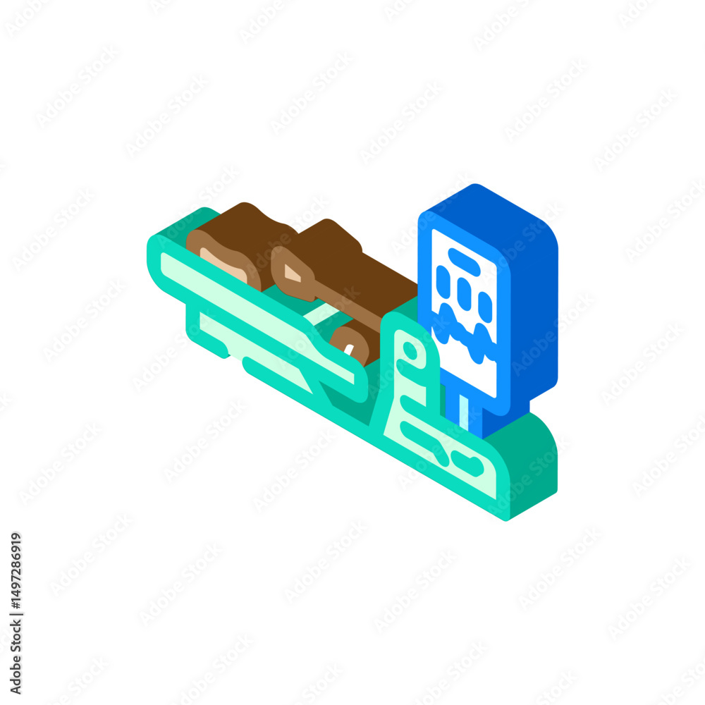 home gym equipment smart isometric icon vector illustration home gym equipment smart isometric icon vector illustration
