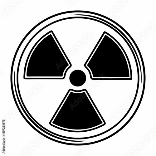 radiation warning sign