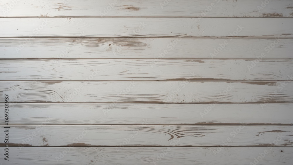 Obraz premium Whitewashed timber planks