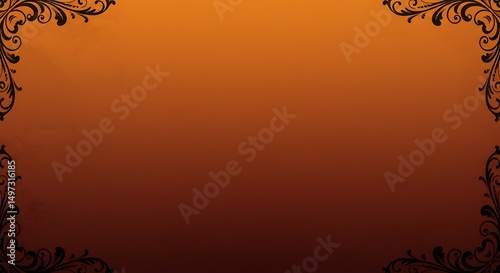halloween background with pumpkin