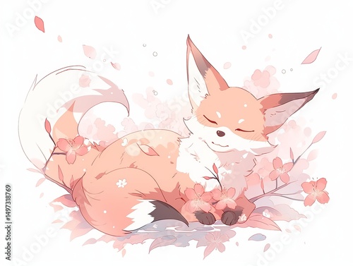 Fox digital art