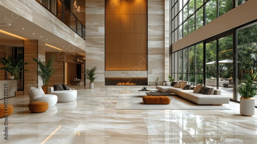 Luxury Hotel Lobby Interior Design