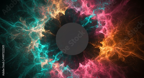 abstract blue background