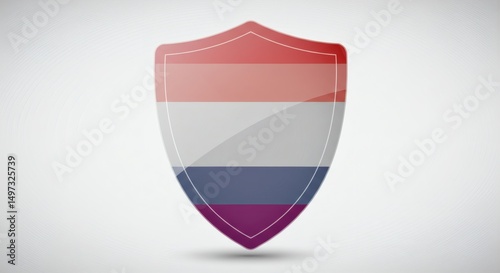 Netherlands Flag Shield Red White Blue National Emblem Free Download Netherlands Flag Shield Red White Blue National Emblem - GFXLoad