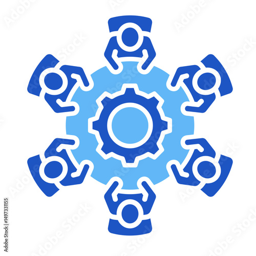 Meeting Table  Icon Element For Design	