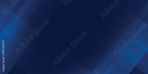 Black dark navy blue silver abstract pattern background. Geometric shape. Line triangle angle fold polygon diamond 3D blue modern