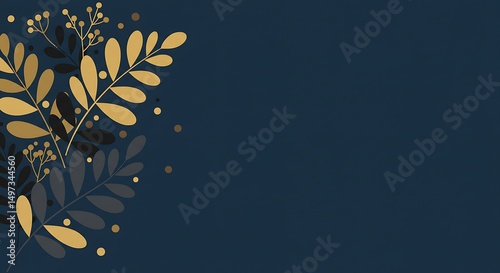 abstract floral background with flowers