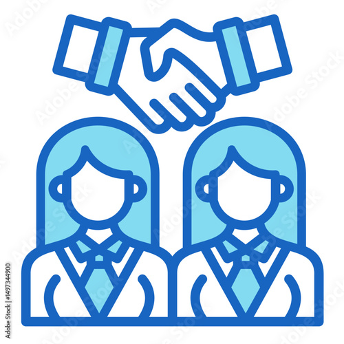 Business People  Icon Element For Design	