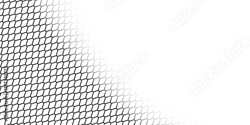 Honeycomb pattern with hexagon mesh. Texture bee comb grid. Flat vector illustration isolated on white background modern hexagon
