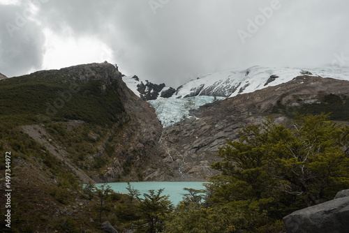 Glaciar huemul El chalten patagonia argentina