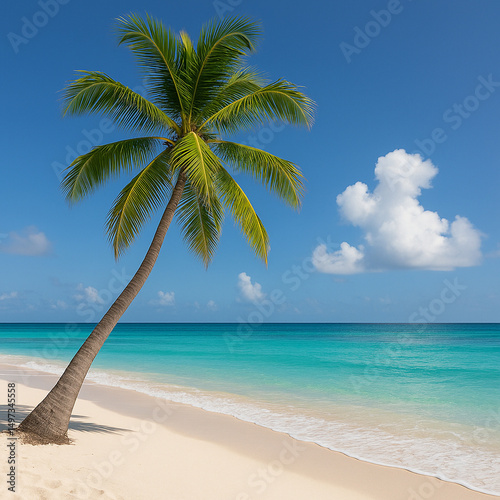 Sunset Serenity on a Tropical Beach