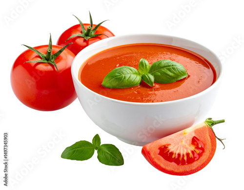 tomato sauce with basil