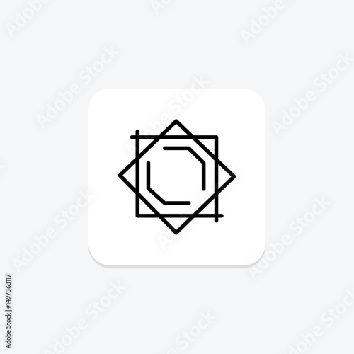Square, vector, pixel perfect, illustrator file