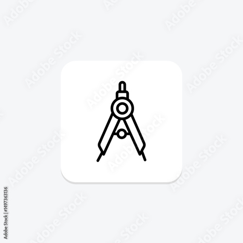 Compass, vector, pixel perfect, illustrator file