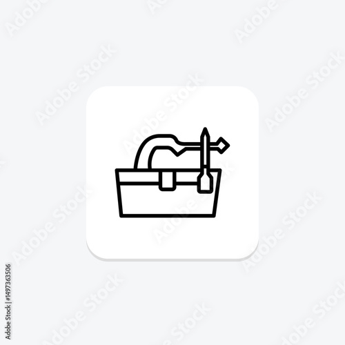 Tool Bag, vector, pixel perfect, illustrator file