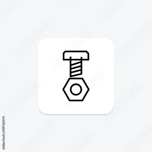 Nut, vector, pixel perfect, illustrator file