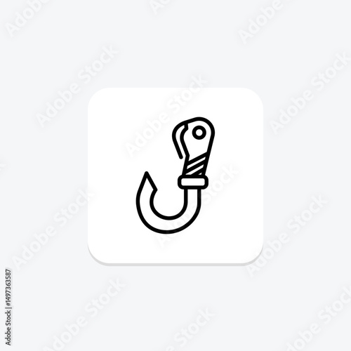 Hook, vector, pixel perfect, illustrator file