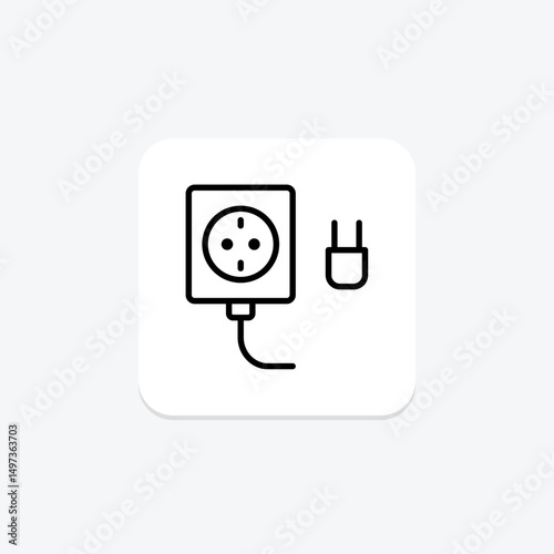 Outlet, vector, pixel perfect, illustrator file