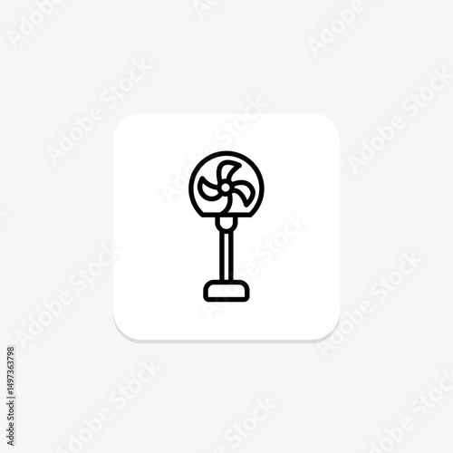 Fan, vector, pixel perfect, illustrator file