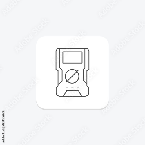Stud Finder, vector, pixel perfect, illustrator file