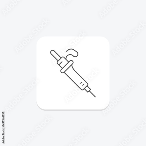 Soldering Iron, vector, pixel perfect, illustrator file