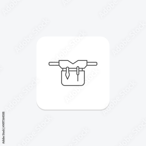 Tool Belt, vector, pixel perfect, illustrator file