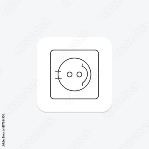 Socket, vector, pixel perfect, illustrator file
