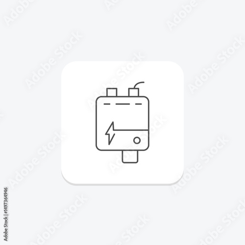 Inverter, vector, pixel perfect, illustrator file