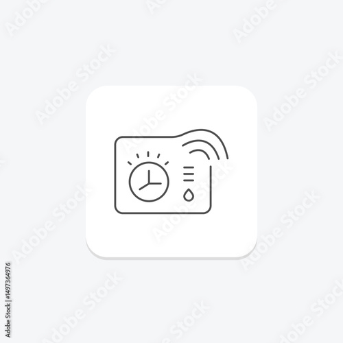 Thermostat, vector, pixel perfect, illustrator file