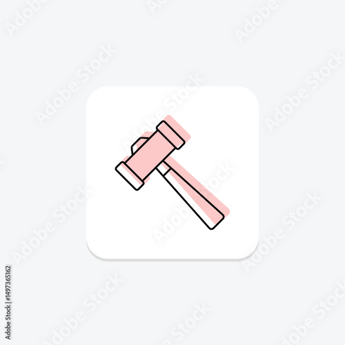 Mallet, vector, pixel perfect, illustrator file