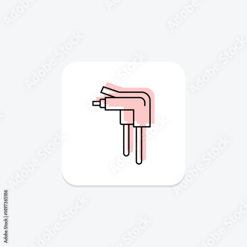 Allen Key, vector, pixel perfect, illustrator file