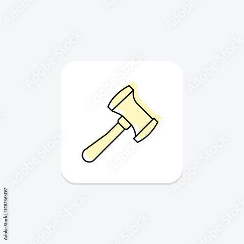 Sledgehammer, vector, pixel perfect, illustrator file
