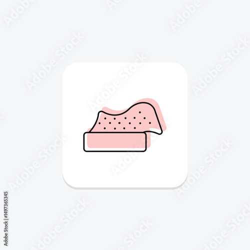 Sandpaper, vector, pixel perfect, illustrator file