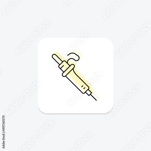 Soldering Iron, vector, pixel perfect, illustrator file