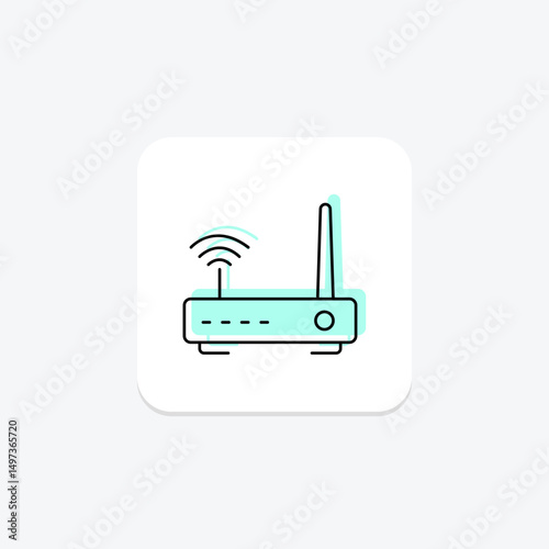 Router, vector, pixel perfect, illustrator file