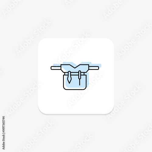 Tool Belt, vector, pixel perfect, illustrator file
