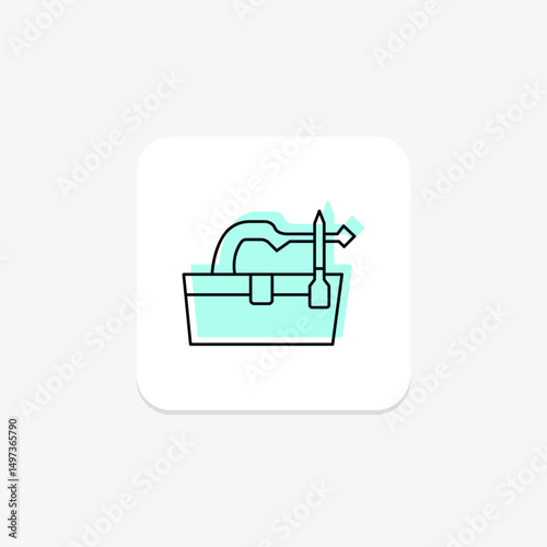 Tool Bag, vector, pixel perfect, illustrator file