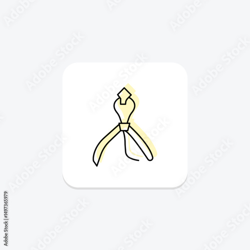Zip Tie, vector, pixel perfect, illustrator file