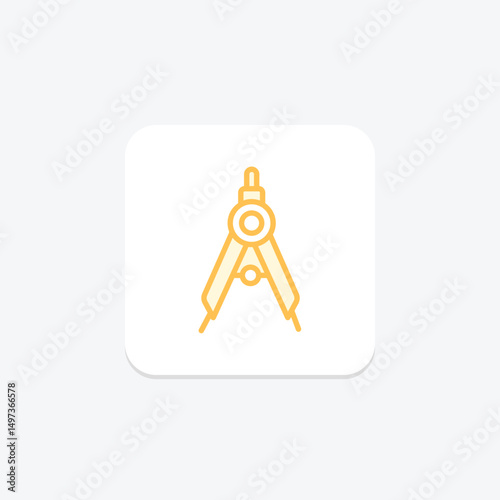 Compass, vector, pixel perfect, illustrator file